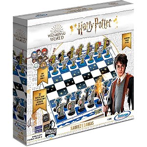 Jogo de Xadrez e Damas HARRY Potter Xalingo