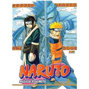 Livro Mangá Naruto GOLD Edition Nº 04
