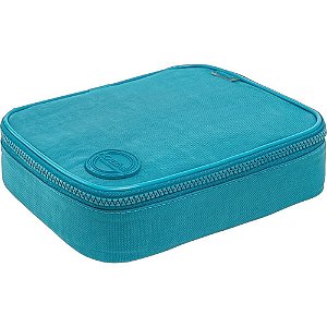 Estojo de Tecido Academie BOX Grande Turquesa