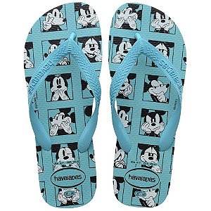 Chinelo Havaianas Licenciado TOP Disney 41/2 Azul