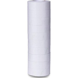 Etiqueta para Preço Torres 18MM com 1000 Etiquetas por Rolo – Pacote com 10 Rolos