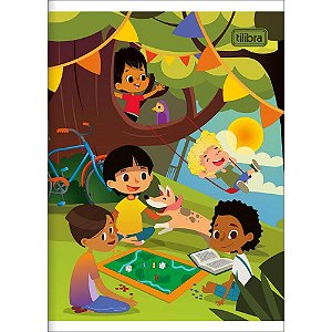 Caderno Brochura 1/4 Flexível Sapeca 48FLS. MASC./FEMININO