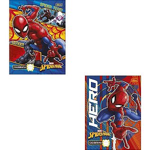Caderno Caligrafia Brochura Capa Dura SPIDER-MAN 40 Folhas