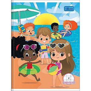 Caderno Quadriculado 1/4 Sapeca 40 Folhas MASC/FEM Brochura 1X1