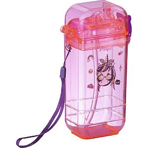 Garrafa Plástica Estampada 350ML Magic