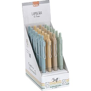Lapiseira 0.7MM Plástica SOFT 4 Cores Sortida