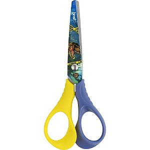Tesoura Escolar Magic Lâmina Decorada 13CM