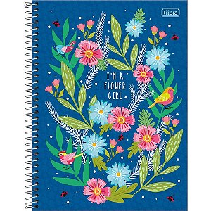 Caderno 1X1 Capa Dura Charme 80 Folhas