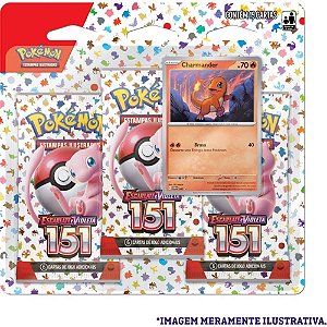 Jogo de Cartas Pokemon Colecao 151