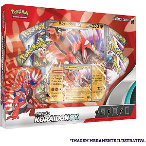 Jogo de Cartas Pokemon BOX Lendas de Paldea