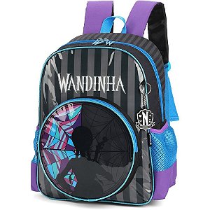 Mochila Infantil Wandinha M Preta