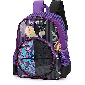 Mochila Infantil Wandinha M Roxa