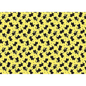 Placa em EVA Estampado 60X40CM Gatinhos 2MM Pacote com 05 Unidades