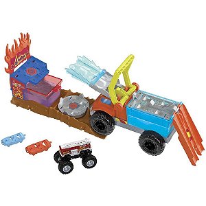 Hot Wheels Pista Monster TRUCK Arena Demolição  Shifters