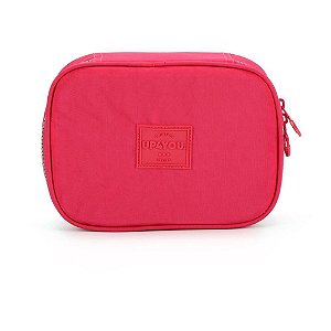 Estojo Tecido UP4YOU Crinkle 1ZÍPER PINK (6931759249102)