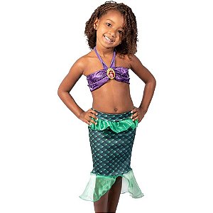 Fantasia Ariel P 3 a 5 ANOS