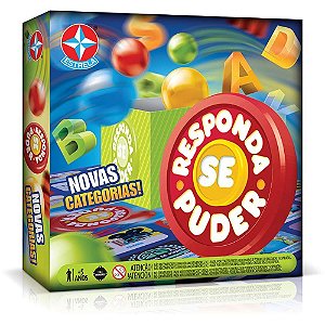 Jogo de Tabuleiro Responda SE Puder
