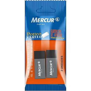 Borracha Colorida PULL PACK TR Mini Preta Blister com 2