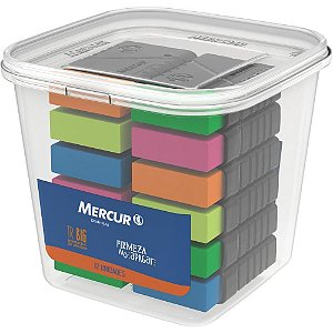 Borracha Colorida TR BIG Neon Sortidas - Pote com 12