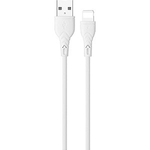 Cabo USB Letron Lightning 2.4A 1MT Branco