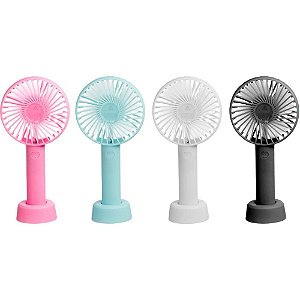 Ventilador USB Portátil Silencioso Torre Sortido Recarregável