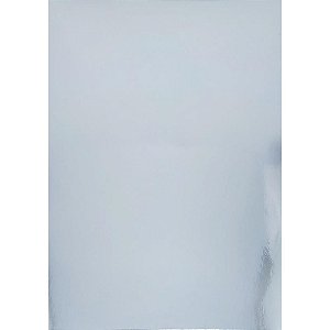 Papel Laminado Prata A4 250G. PCT.C/10