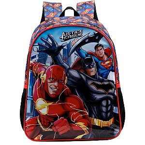 Mochila Infantil Liga da Justiça 16"