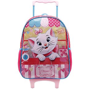 Mochila Infantil com Rodinhas Marie X - Tamanho 16 - Resistente e Estilosa