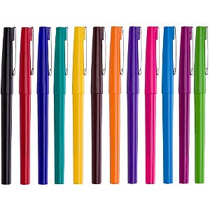 Marcador Artístico Fine Line SKILL 12 Cores