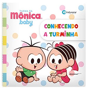 Livro Infantil Ilustrado Li.pano Turma da Monica BABY