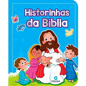 Livro Infantil Ilustrado Historinhas da Biblia Azul