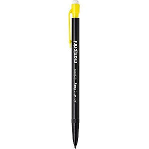 Lapiseira 0.9MM EASY Plástica Amarela Caixa com 12