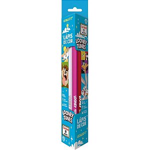 Lápis de COR Triangular Leo e Leo 12CORES Looney Tunes C/12