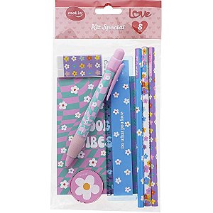 Kit Escolar Love Daisy 8PCS