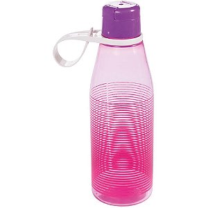 Garrafa Plástica ABRE Fácil Fitness 530ML Roxo