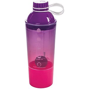 Garrafa para Academia Shakeira DEC Fitness 600ML - Rosa