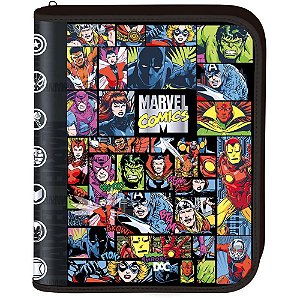 Fichário com Zíper Marvel Comics UNV.48F