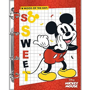 Fichário Cartonado Mickey Vintage S/LOMBO 120F