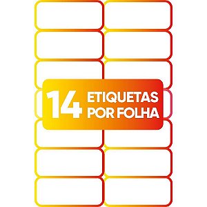 Etiqueta Carta 6282 25 FLS 33,9 X101,6 MM CX.C/350