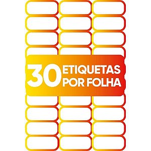 Etiqueta Carta 6280 25 FLS 25,4 X66,7 MM CX.C/750