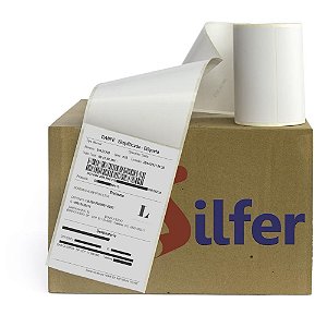 Etiqueta Adesiva Couchê 100MM X 150MM 31M - Caixa com 08