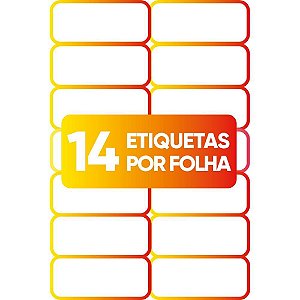 Etiqueta A4 A4363 100 FLS 38,1X99 MM CX.C/1400