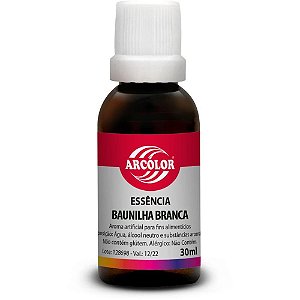 Essência 30ML Baunilha Branca CX.C/12