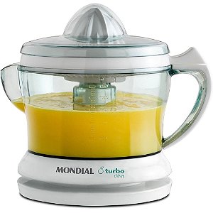 Espremedor de Frutas Turbo Citrus 220V Branco - Jarra 1,25L