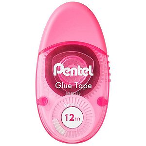 Cola em Fita Glue Tape 6MMX12M Rosa