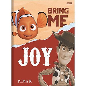 Caderno Brochura 1/4 Capa Dura Pixar 80F PCT.C/05