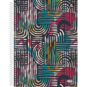 Caderno 20X1 Capa Dura BOM D+ Feminino 320 Folhas - Pacote com 2 Unidades