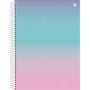Caderno 15X1 Capa Dura Clean 240 Folhas - Pacote com 2 Unidades