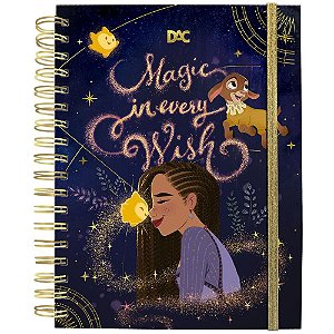 Caderno 10X1 Capa Dura WISH SMART 80F C/ELÁSTICO