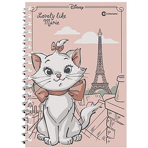 Caderno 01X1 Capa Dura Marie 80FLS